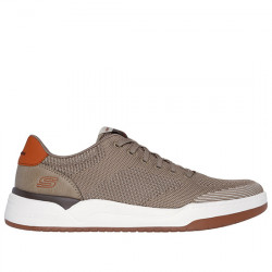 SKECHERS RELAXED FIT: CORLISS - DORSET DEPORTIVO CASUAL REJILLA HOMBRE 210793 TPE TAUPE SKE287