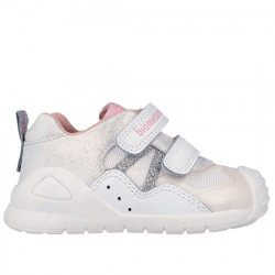 BIOMECANICS DEPORTIVO PIEL VELCRO PARA BEBÉ NIÑA 262103-B050 BLANCO BIOM155