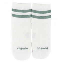 VICTORIA CALCETÍN BAREFOOT ALGODÓN RAYAS 9226042 JADE VIC360