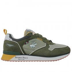 BEVERLY HILLS POLO CLUB DYLAN MIX SNEAKERS MULTI CASUAL PARA HOMBRE BHM613200 0027 GREEN BHPC005