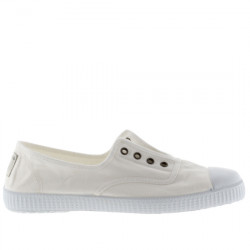 VICTORIA 1915 INGLESA SIN CORDONES Y ELÁSTICO CON PUNTERA LONA DREC® 106623 BLANCO VIC364
