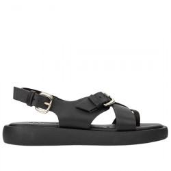 WONDERS HORIZON 32 SANDALIA PIEL PARA MUJER AB-1332 NEGRO WON072