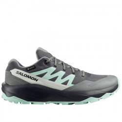 SALOMON OUTSCAPE GTX W GORE-TEX ZAPATILLA TRAIL WATERPROOF MUJER 491448 ASPHALT / CLEARLY AQUA / LICHEN SAL259