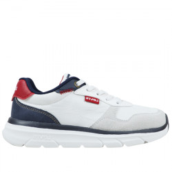 LEVI'S KIDS ORLANDO SNEAKERS CASUAL EFECTO SERRAJE Y NYLON NIÑOS VORL0020S 3130 OFF WHITE LEV138