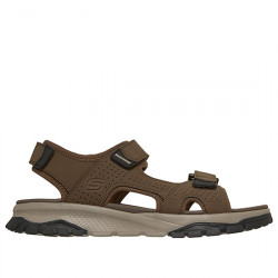 SKECHERS RELAXED FIT: WAGNER - AVALON SANDALIA VELCROS HOMBRE 205724 BRN BROWN SKE297