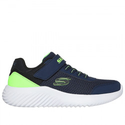 SKECHERS BOUNDER - TREKZIC DEPORTIVO TRAINING NIÑOS 403908L NVLM NAVY / LIME SKE304