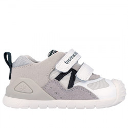 BIOMECANICS DEPORTIVO PIEL Y NYLON VELCRO PARA BEBÉ 262122-C050 BLANCO BIOM156