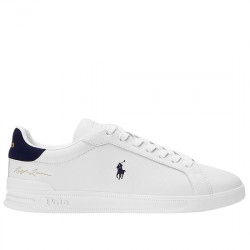 POLO RALPH LAUREN HERITAGE CRT II SNEAKERS PIEL CASUAL PARA HOMBRE 809P10044002 WHITE POLO013