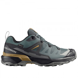 SALOMON X ULTRA 360 LTR GTX GORE-TEX ZAPATILLA MONTAÑA WATERPROOF HOMBRE 491017 URBAN CHIC / BLACK / BRILLIANT OLIVE SAL265