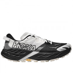 HOKA SPEEDGOAT 7 DEPORTIVO TRAIL RUNNING HOMBRE 11711928 BWHT BLACK / WHITE HOKA067