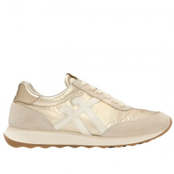 FITFLOP RETRO-Q SNEAKERS CASUAL SERRAJE Y NYLON MUJER A5Q-675-030 PLATINO FITF003