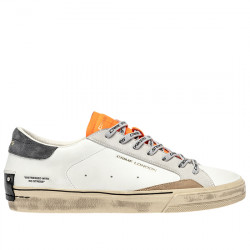 CRIME LONDON DISTRESSED 2.0 SNEAKER DE PIEL CASUAL PARA HOMBRE 11073AA8.10 VIVID ORANGE CRIL012