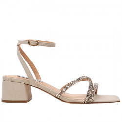 STEVE MADDEN GABBY-P SANDALIA ANTELINA TACÓN ANCHO SM11003653-04004-PMR PEARLS MULTI STMA099