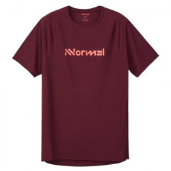 NNORMAL RACE T-SHIRT 02 CAMISETA RUNNING UNISEX NC2TS1M-003 BURGUNDY NNOR068
